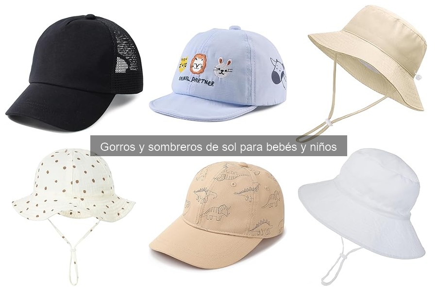 Gorro de sol para niños con alergias: qué buscar