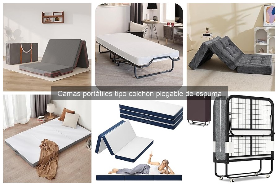 Guía de compra: camas portátiles plegables de espuma