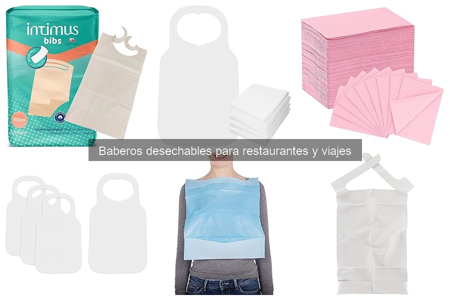 Guía de compra: características de baberos desechables