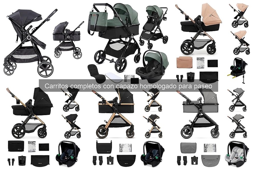 Guía de compra: Carritos completos con capazo homologado