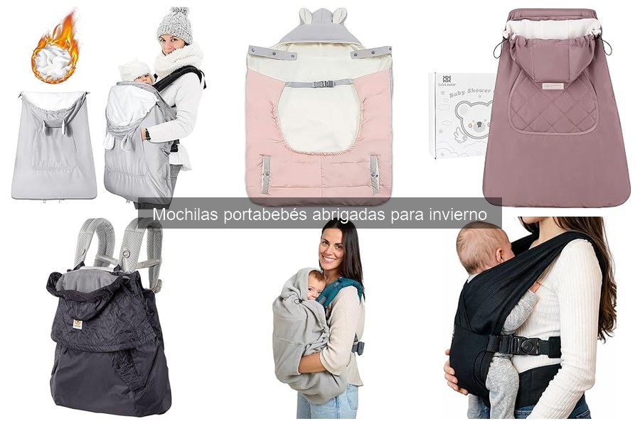Guía de compra de mochilas portabebés abrigadas para invierno