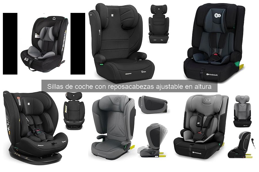 Guía de compra de sillas de coche con reposacabezas ajustable
