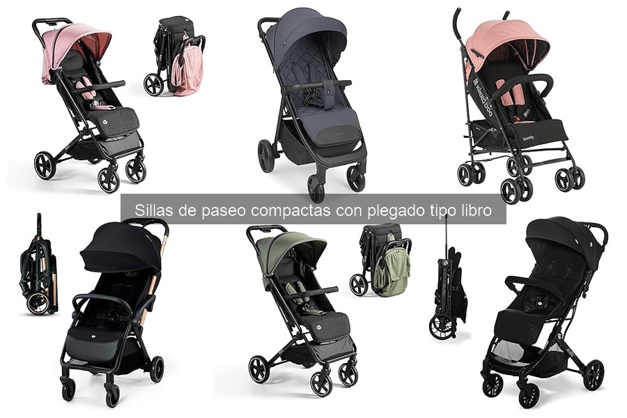 Guía de compra de sillas de paseo compactas tipo libro