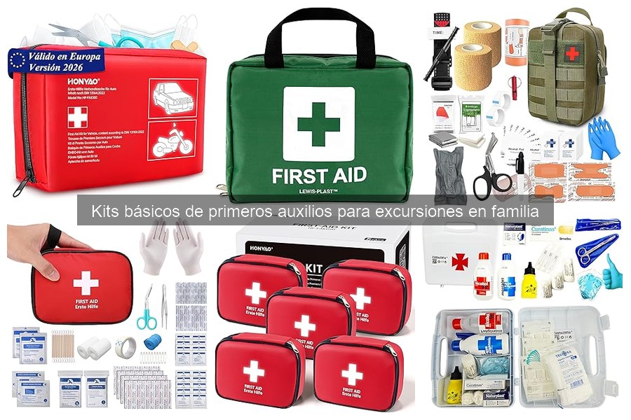 Guía para elegir el mejor kit de primeros auxilios en familia