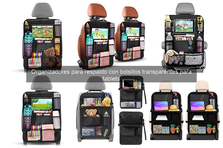 Guía para elegir el mejor organizador de respaldo para tabletas