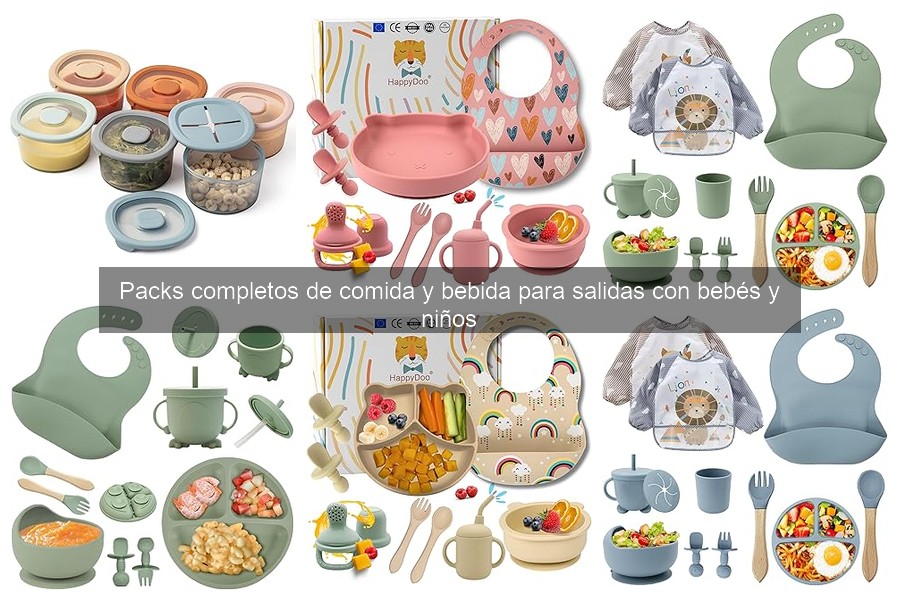 Guía para elegir el mejor pack de comida y bebida para niños