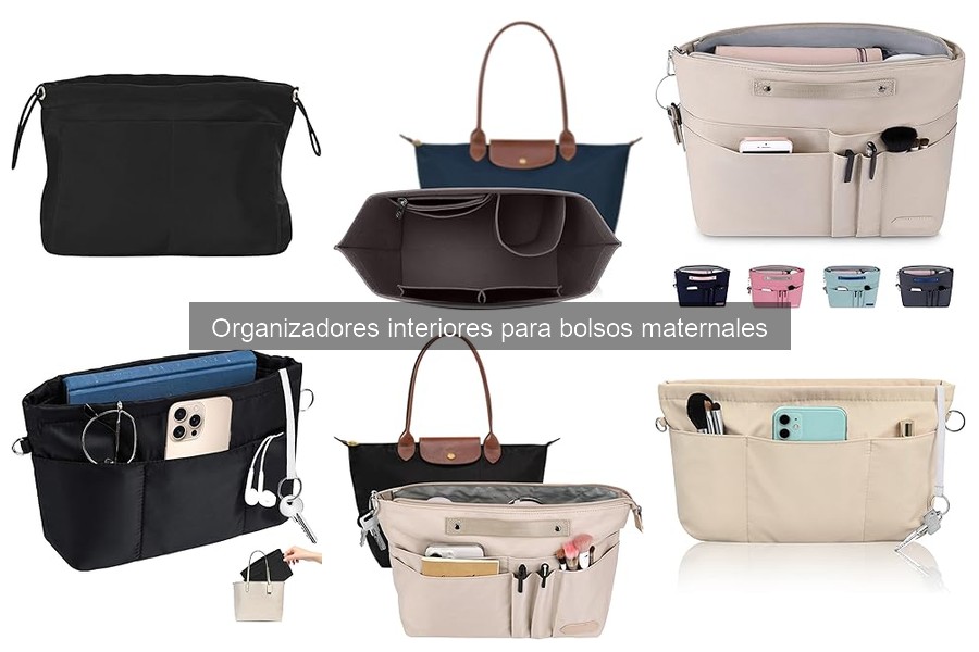 Guía para elegir el organizador interior de bolso maternal