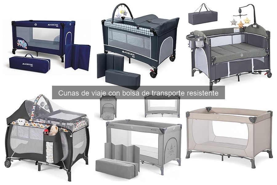 Guía para elegir la mejor cuna de viaje con bolsa de transporte