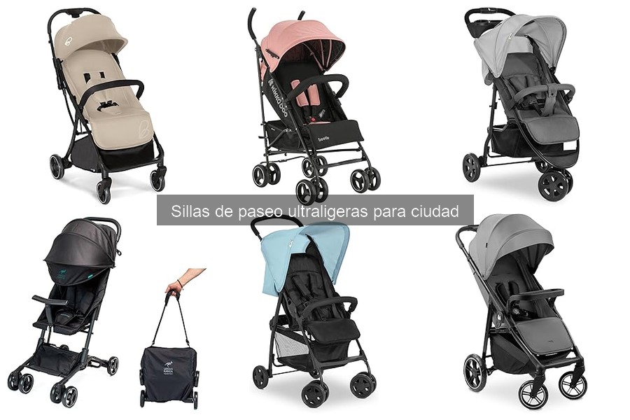 Guía para elegir la silla de paseo ultraligera ideal