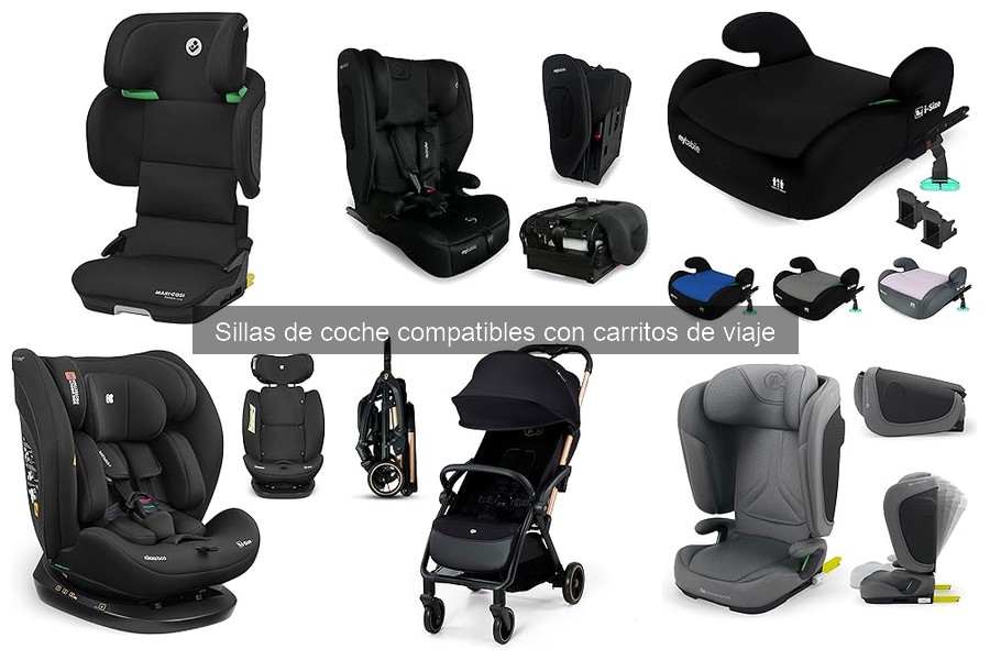 Guía para elegir sillas de coche compatibles con carritos de viaje