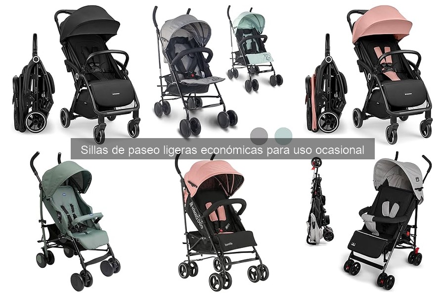 Guía para elegir sillas de paseo ligeras económicas