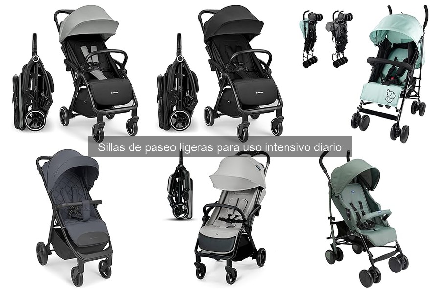 Guía para elegir sillas de paseo ligeras para uso diario