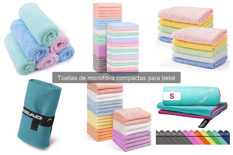 Guía para elegir toallas de microfibra para bebés según uso