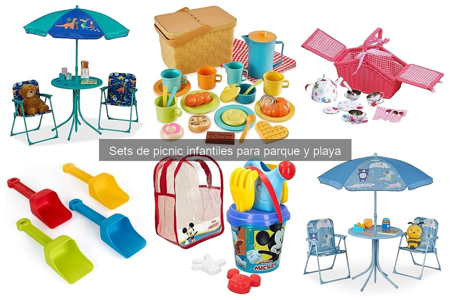 Ideas divertidas para picnics con niños usando sets de picnic