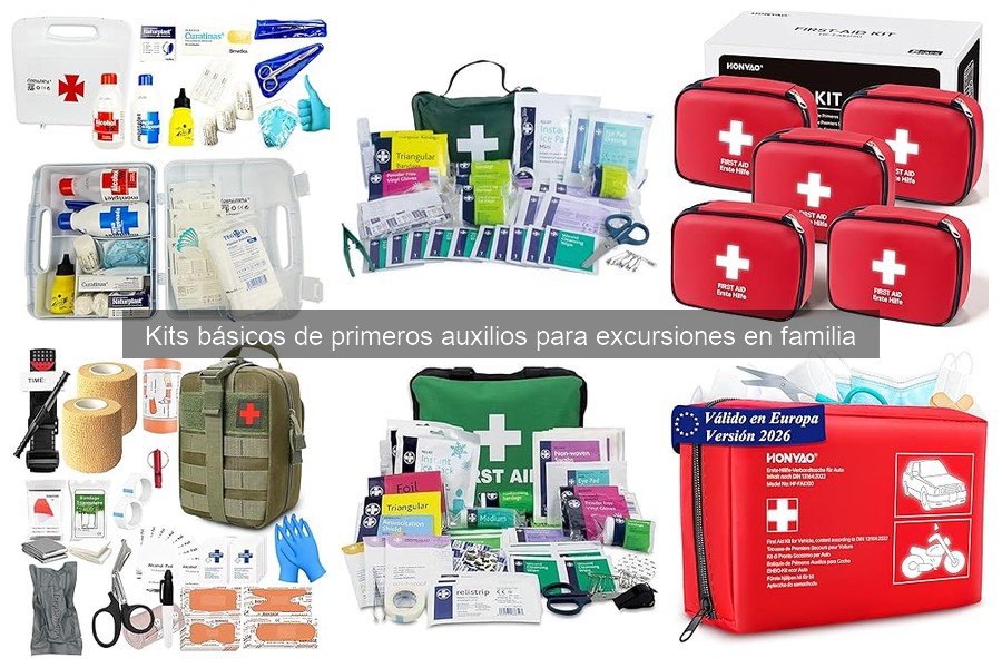 Importancia de llevar un kit de primeros auxilios en excursiones