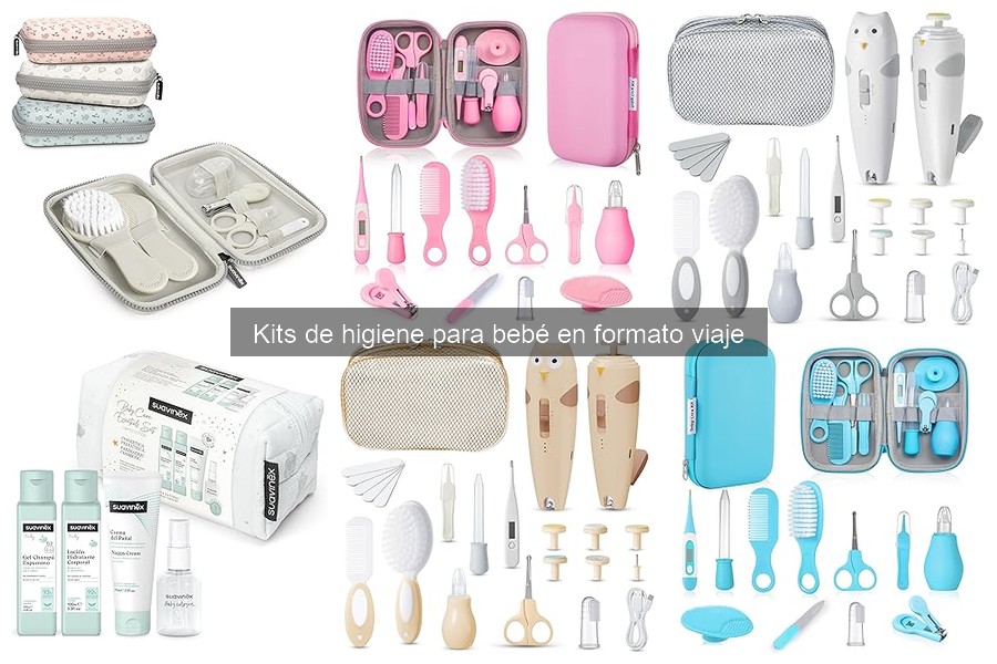 Instrucciones de uso: Kit de higiene para bebé de viaje