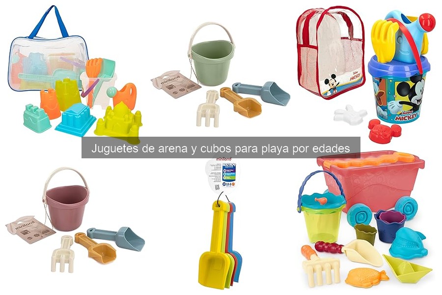 Juguetes de arena seguros para la playa: guía esencial