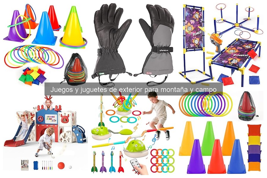 Juguetes recomendados para excursiones familiares al aire libre