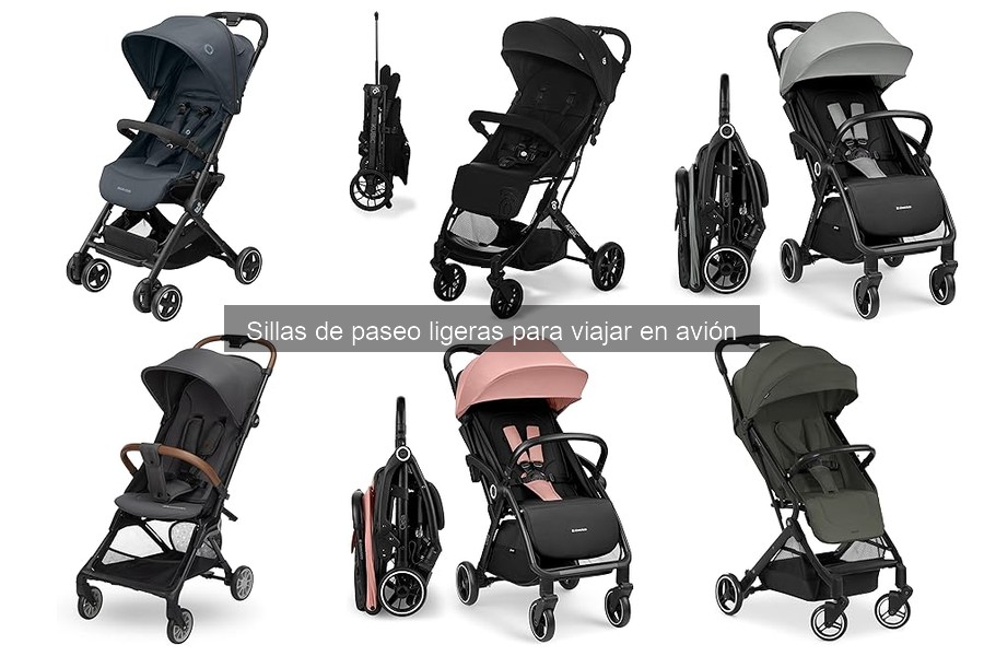 Las 5 mejores sillas de paseo ligeras para viajar en avión