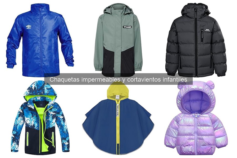 Las mejores chaquetas cortavientos infantiles: marcas y diferencias