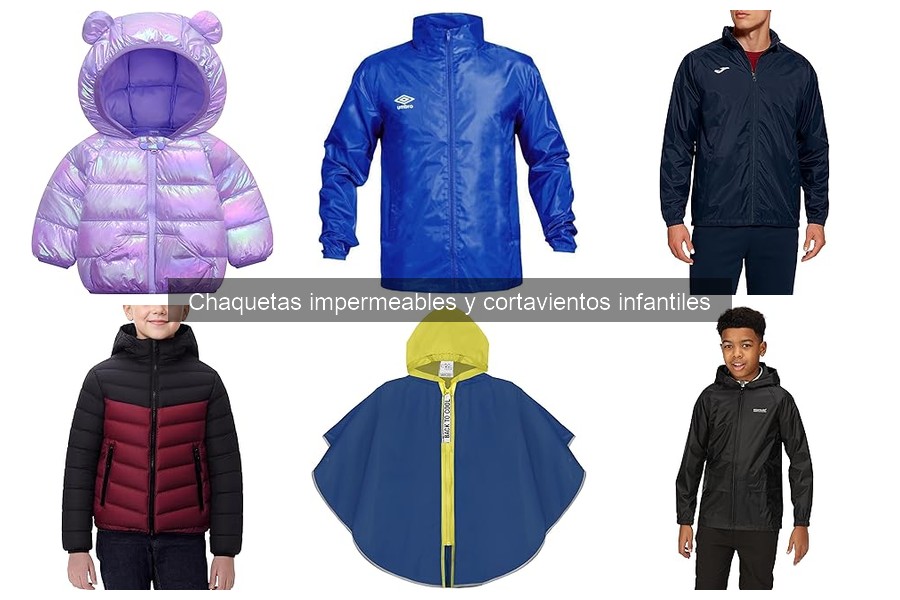Las mejores chaquetas impermeables para niños: reseñas 2023