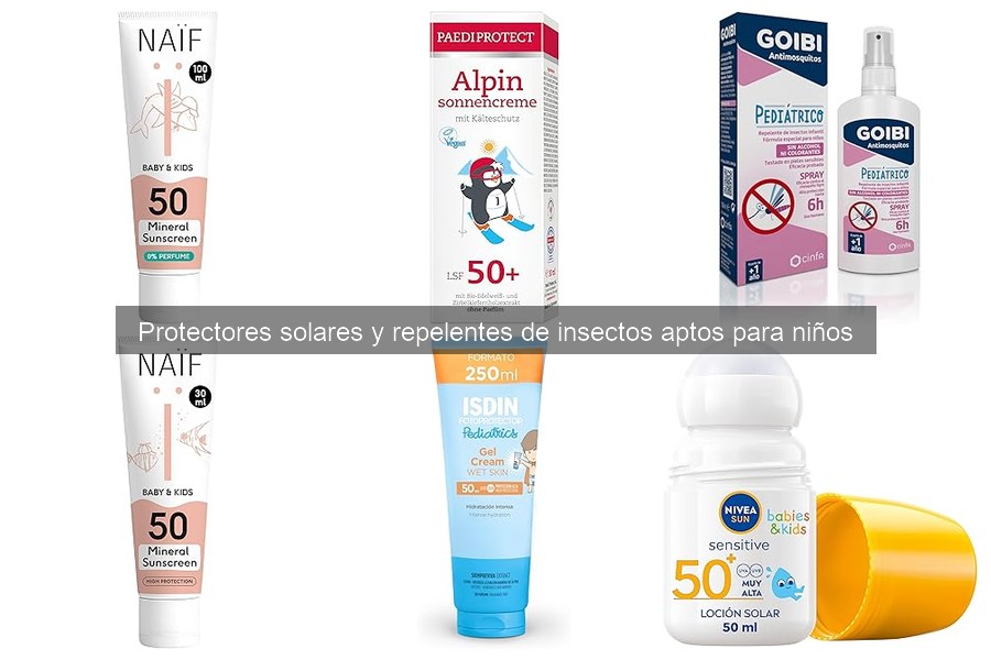 Los mejores repelentes de insectos para bebés: comparativa completa