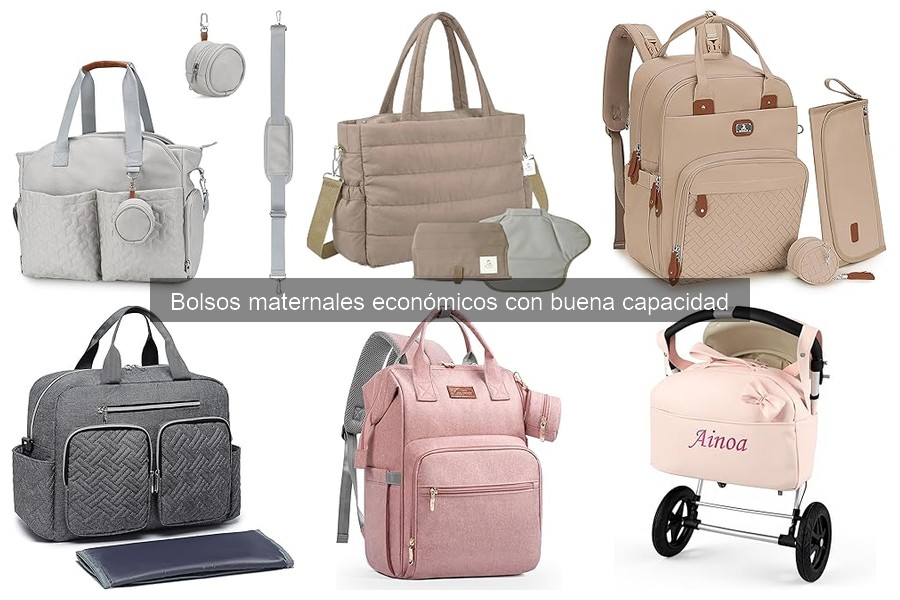 Los modelos de bolsos maternales más valorados por los usuarios