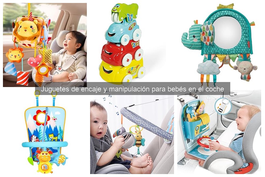 Mantén a tu bebé entretenido en viajes largos con juguetes