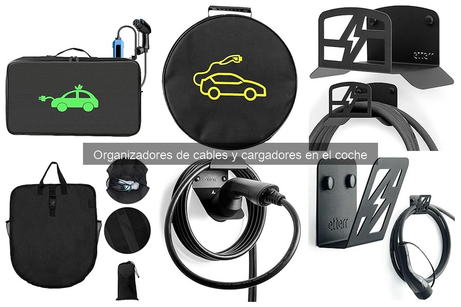 Mantenimiento y cuidado de organizadores de cables en el coche