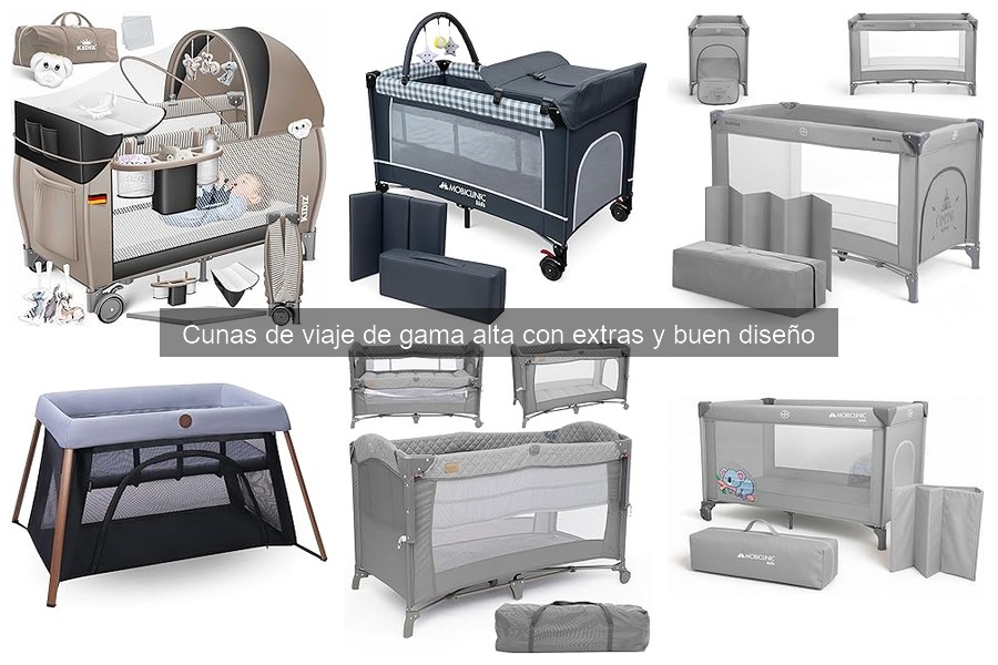 Mantenimiento y limpieza de cunas de viaje de alta gama