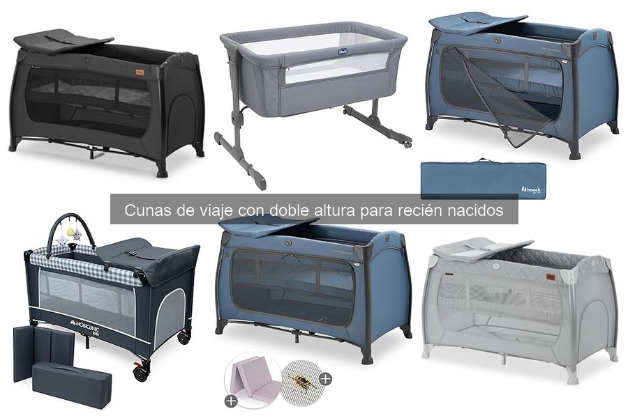 Mantenimiento y limpieza de cunas de viaje de doble altura