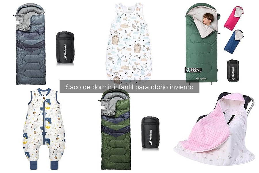 Materiales ideales para sacos de dormir infantiles en frío