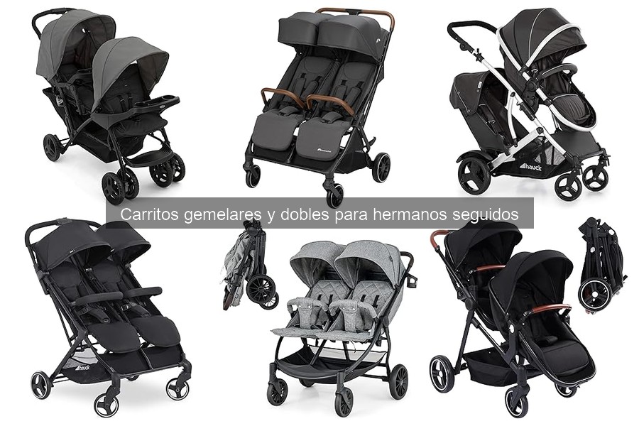 Mejores accesorios para carritos gemelares y dobles