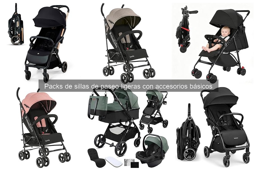 Mejores accesorios para sillas de paseo ligeras