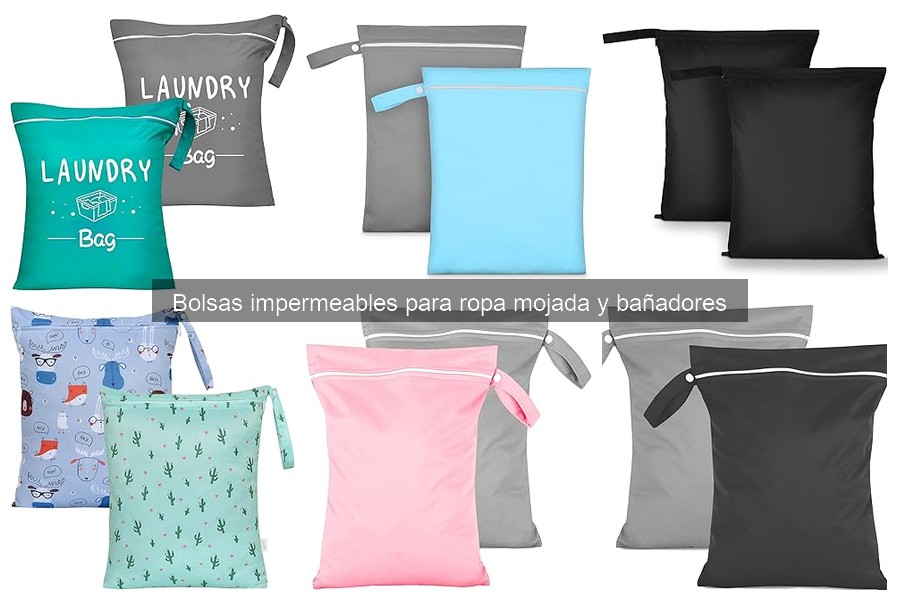 Mejores bolsas impermeables para viajes con bebés