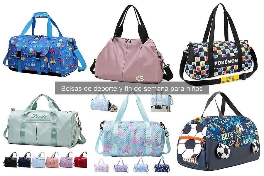 Mejores bolsas para actividades deportivas en niños