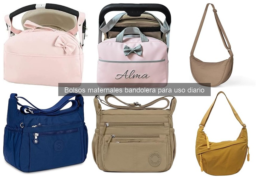 Mejores bolsos maternales bandolera para el día a día