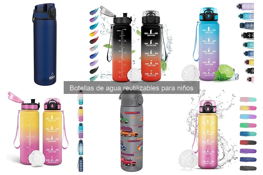 Mejores botellas de agua reutilizables para niños en 2023