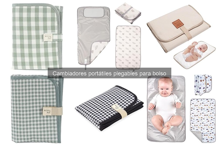 Mejores cambiadores portátiles plegables para bolso del año