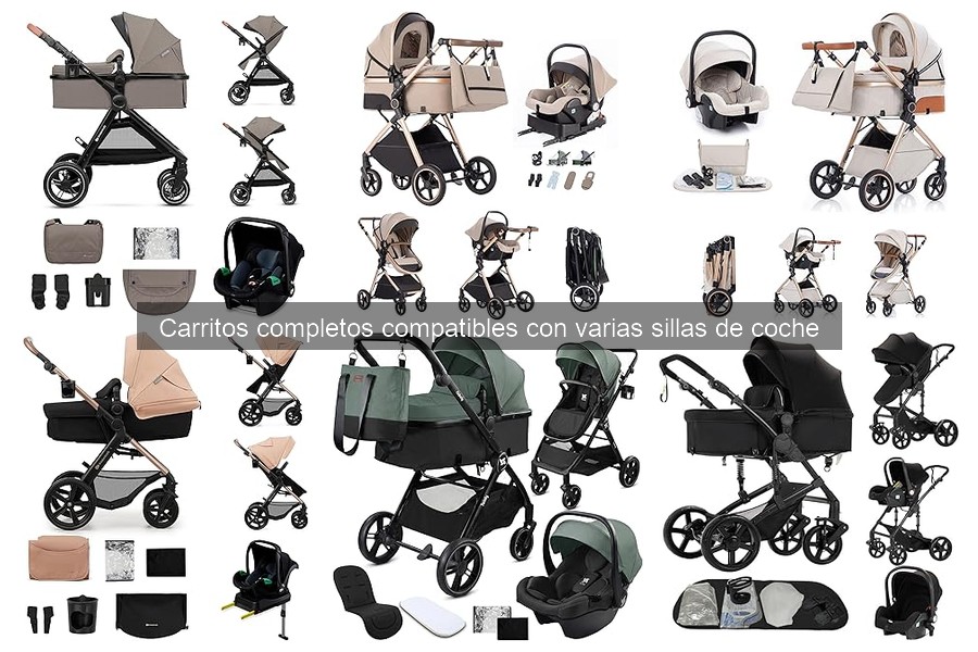 Mejores carritos completos para viajar con sillas de coche