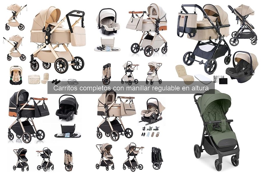 Mejores carritos con manillar regulable en altura 2023