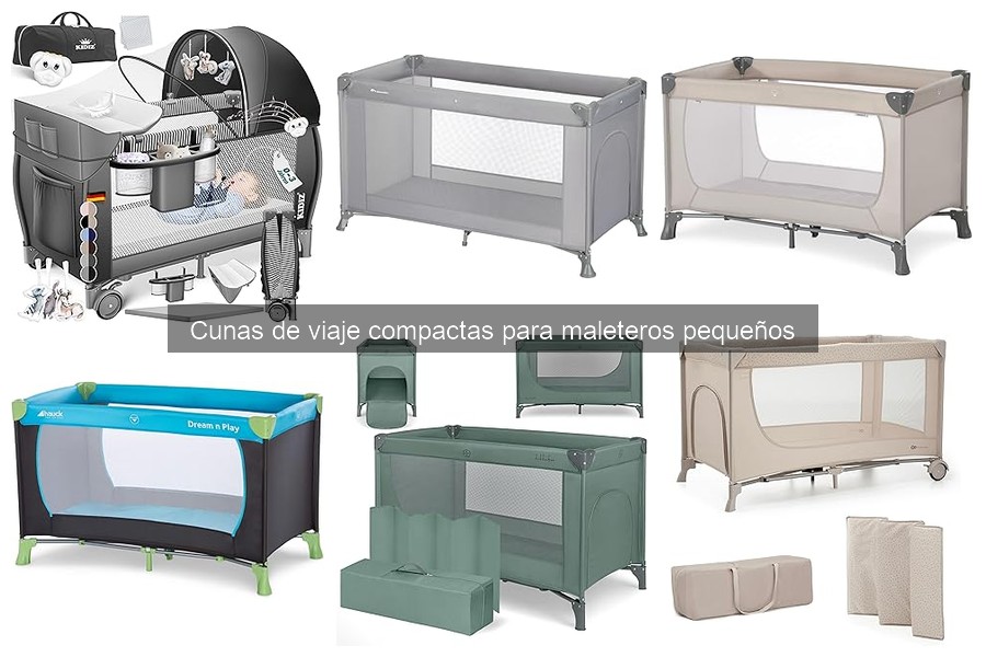 Mejores cunas de viaje compactas para familias viajeras