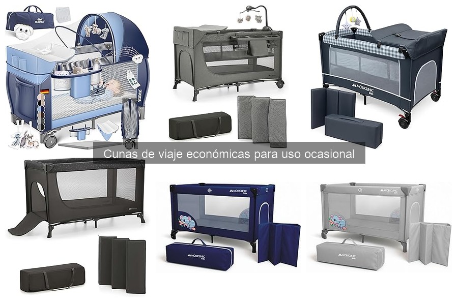 Mejores cunas de viaje económicas para familias viajeras