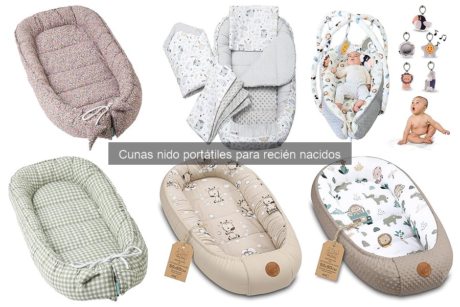 Mejores cunas nido portátiles para recién nacidos en 2023