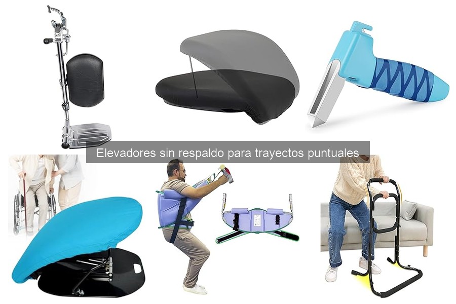 Mejores elevadores sin respaldo para viajes cortos