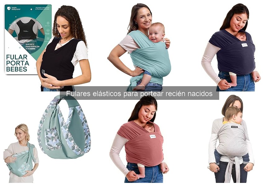 Mejores fulares elásticos para recién nacidos en 2023
