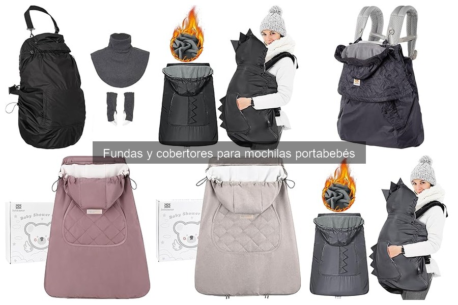 Mejores fundas para mochilas portabebés en 2023
