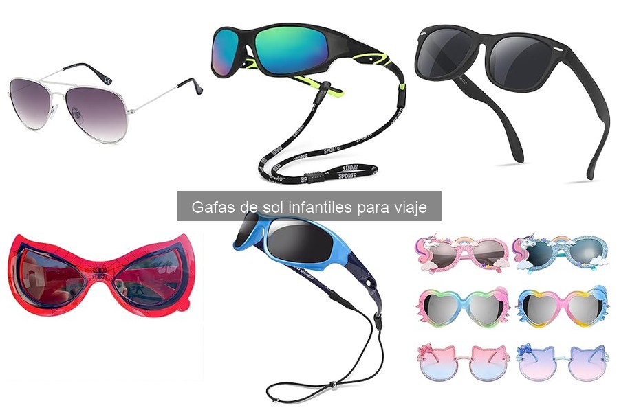 Mejores gafas de sol infantiles para viajar: comparativa