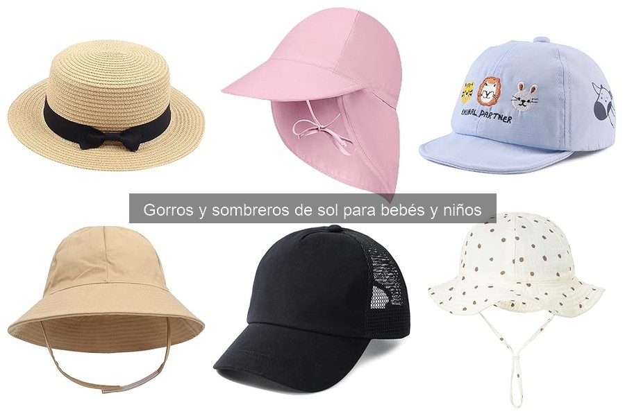 Mejores gorros de sol para bebés en 2023: comparativa
