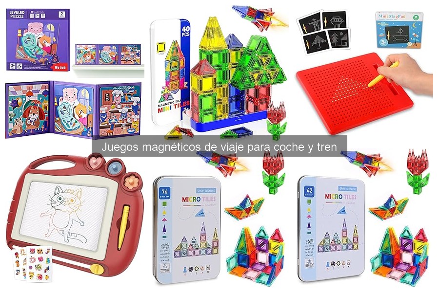 Mejores juegos magnéticos para viajes en coche y tren